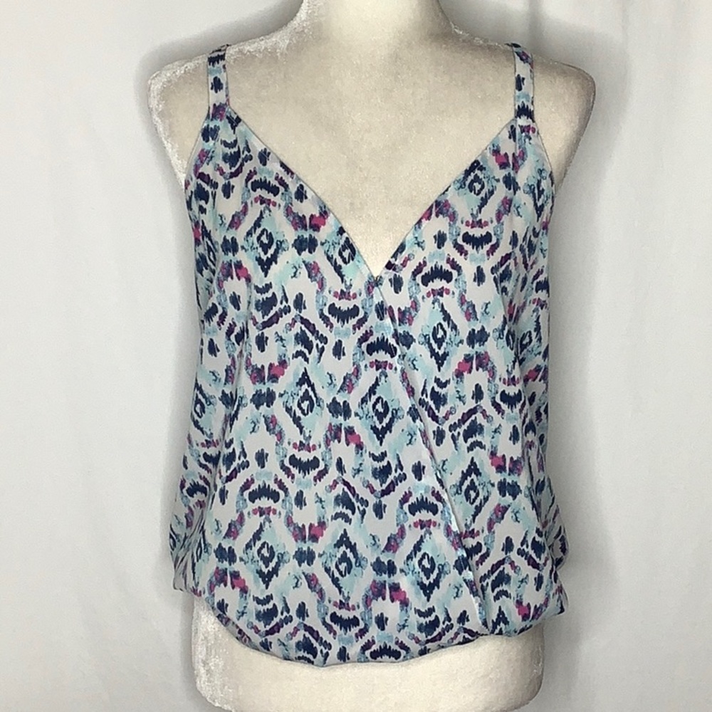 G By Guess Lightweight Multicolored Tank Blouse Size S